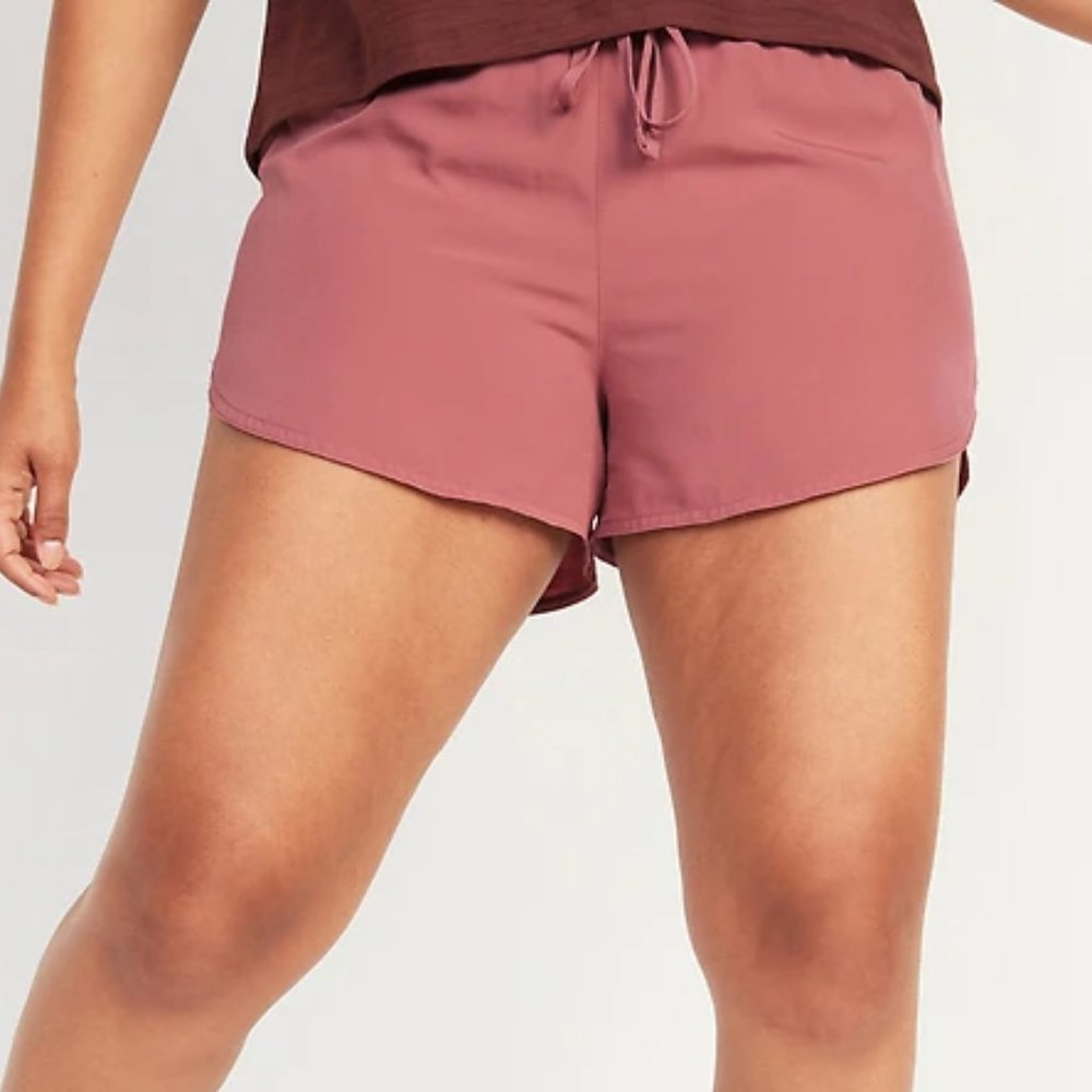 Old Navy Dolphin-Hem Run Shorts